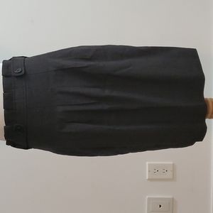 BCBG Max Azria skirt - black paperbag waist skirt